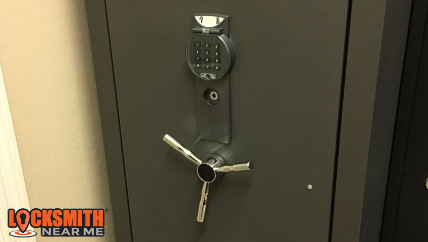 open locked safe